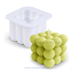 3D Cube Candle Silicone Mould