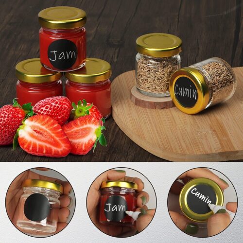 Small Glass Jars with Lid 50 ml | Small Jam Jar for Crafts, DIY and Candle Making - Image 10